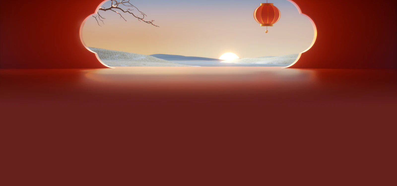 灵控桌面壁纸新春清晨场景